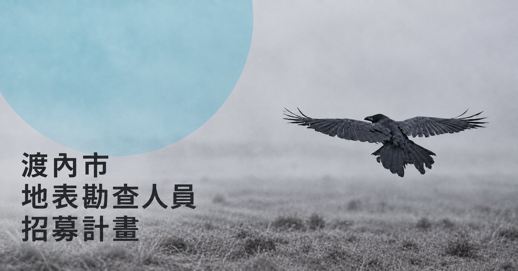 渡內市地表勘查人員招募計畫